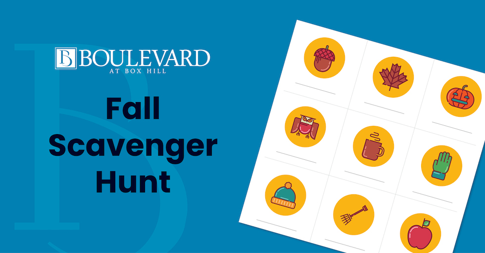 Fall Scavenger Hunt at the Boulevard at Box Hill